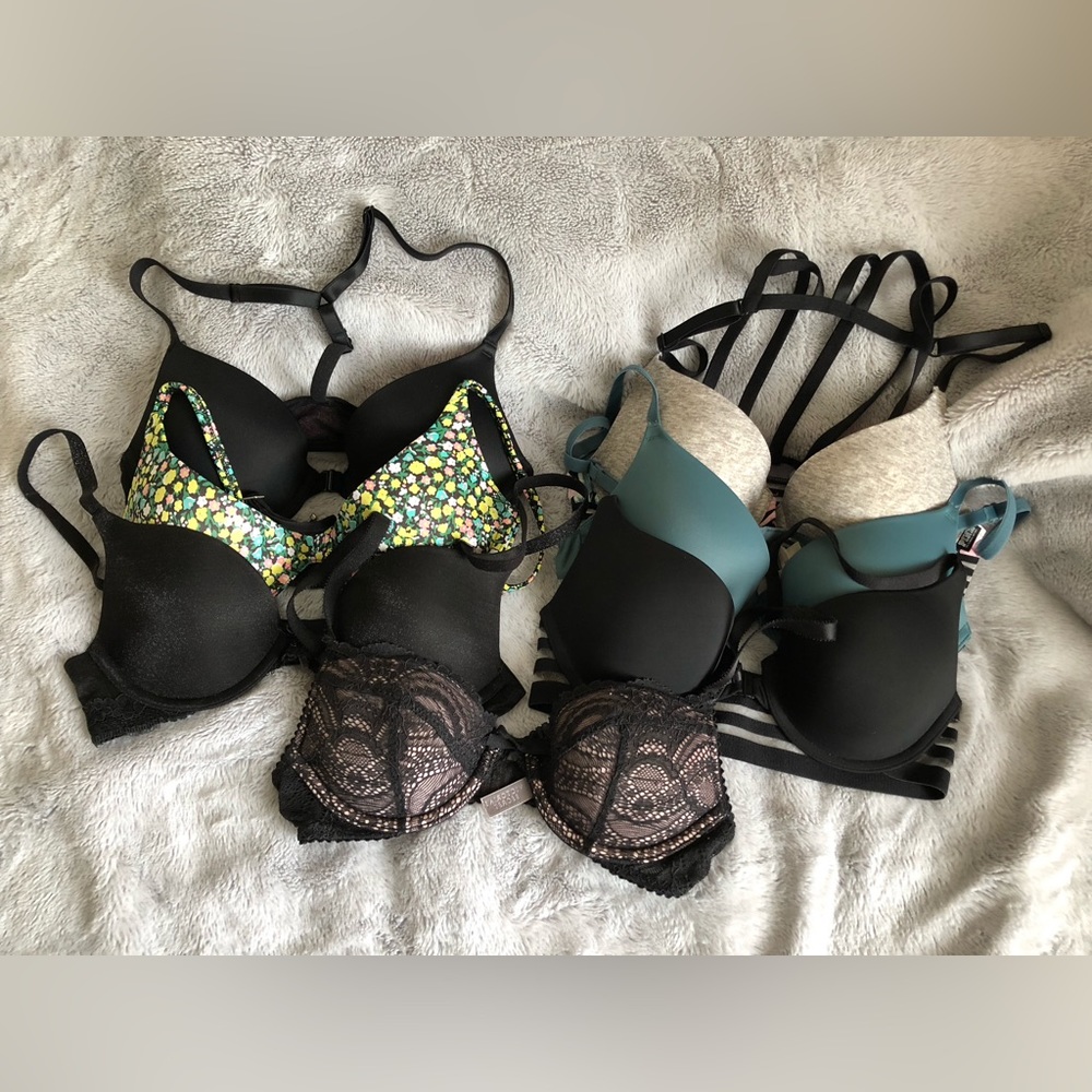 Lot of 7 Victoria’s Secret VS & PINK Bras Size 32B